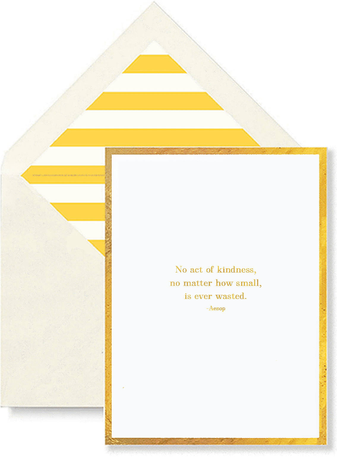 Kindness Quote Greeting Card PNG