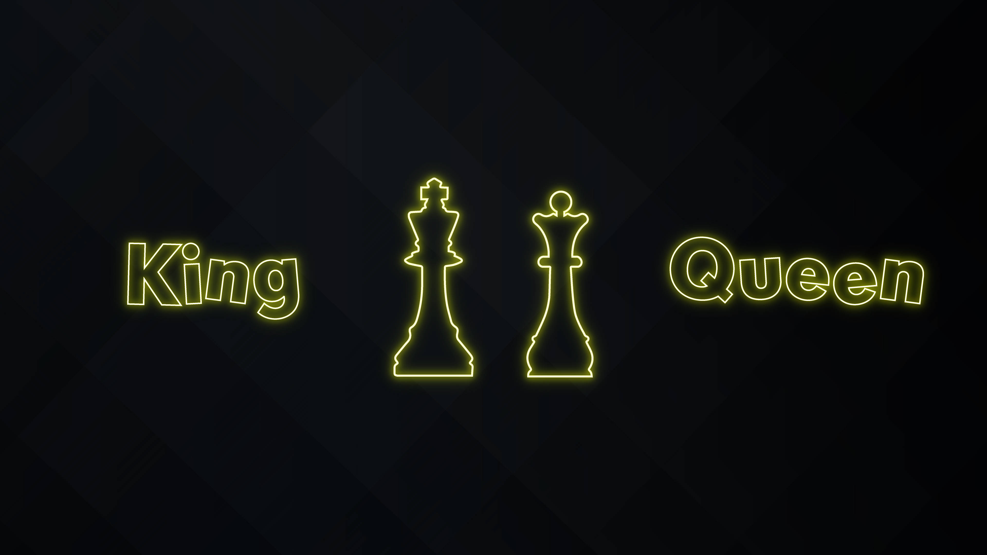 King And Queen Chess Pieces Wallpaper