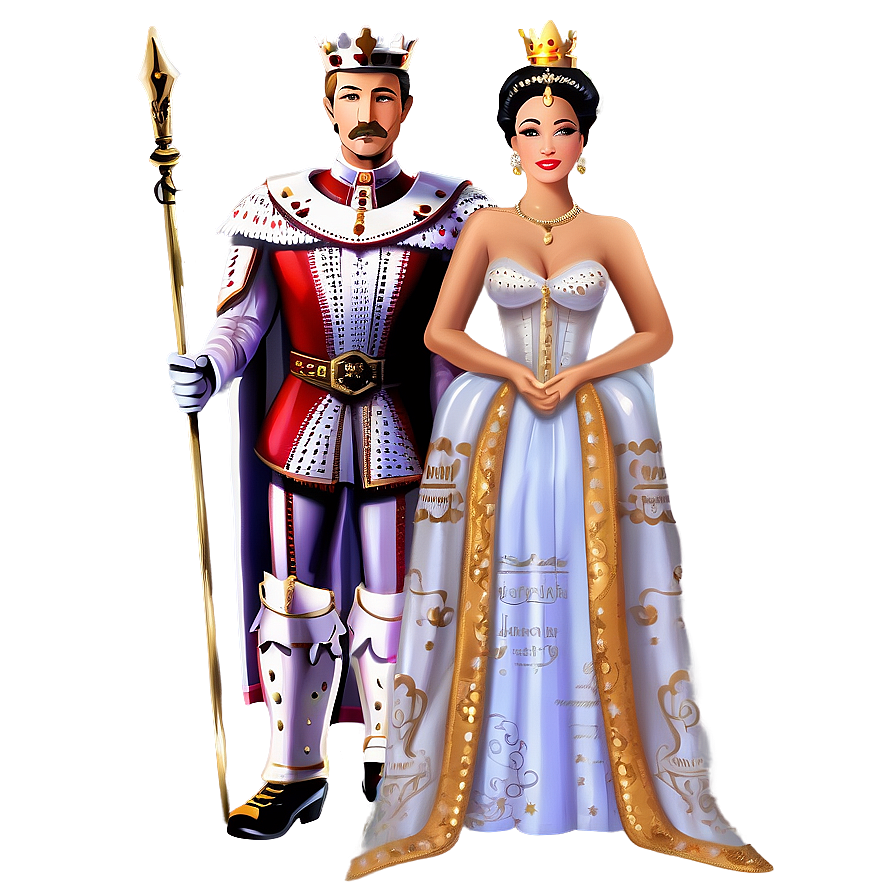 King And Queen Clipart Png Dja8 PNG