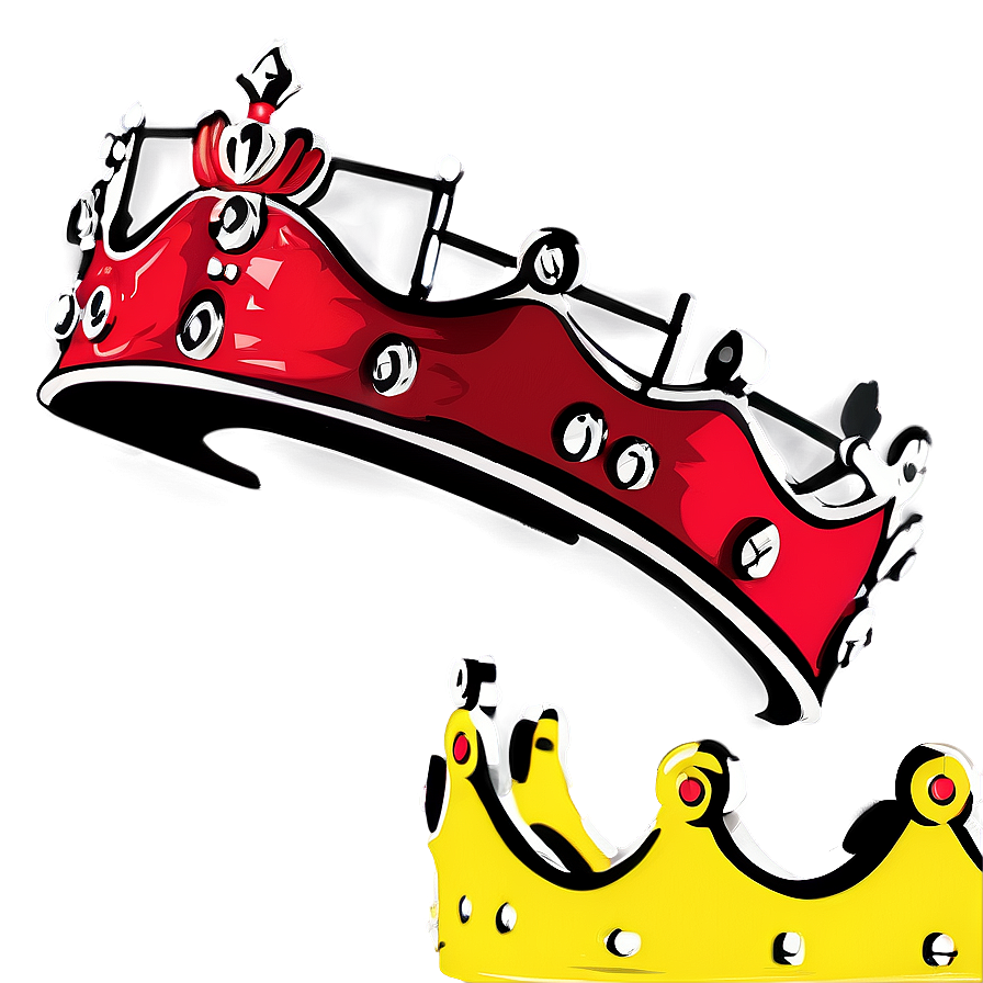 King And Queen Crown Drawing Png Enf30 PNG