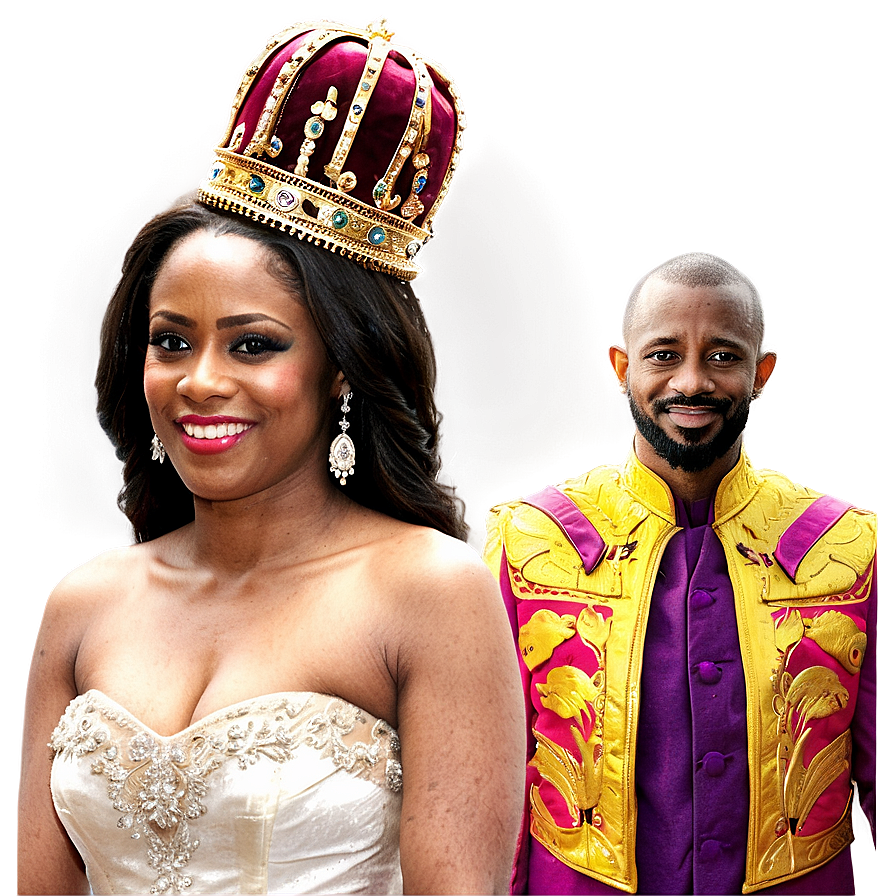 King And Queen Wedding Png Rtr PNG