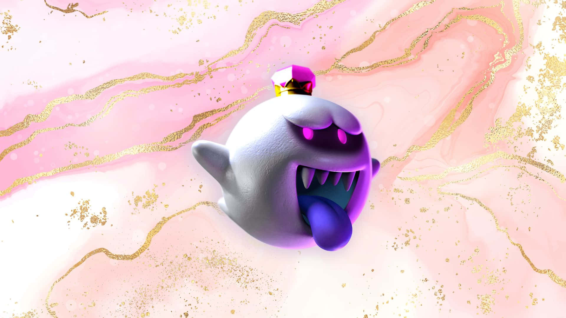 King Boo, the Spooky Specter of the Mario Universe Wallpaper