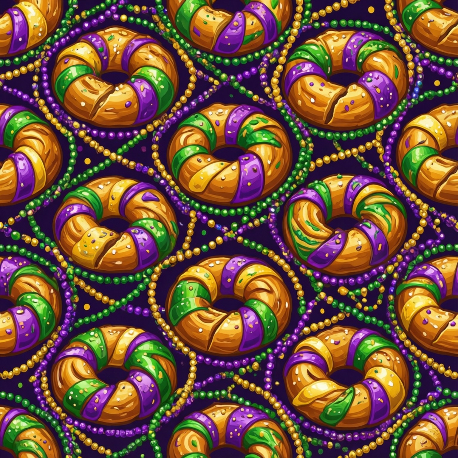 Pola Mulus King Cake Wallpaper