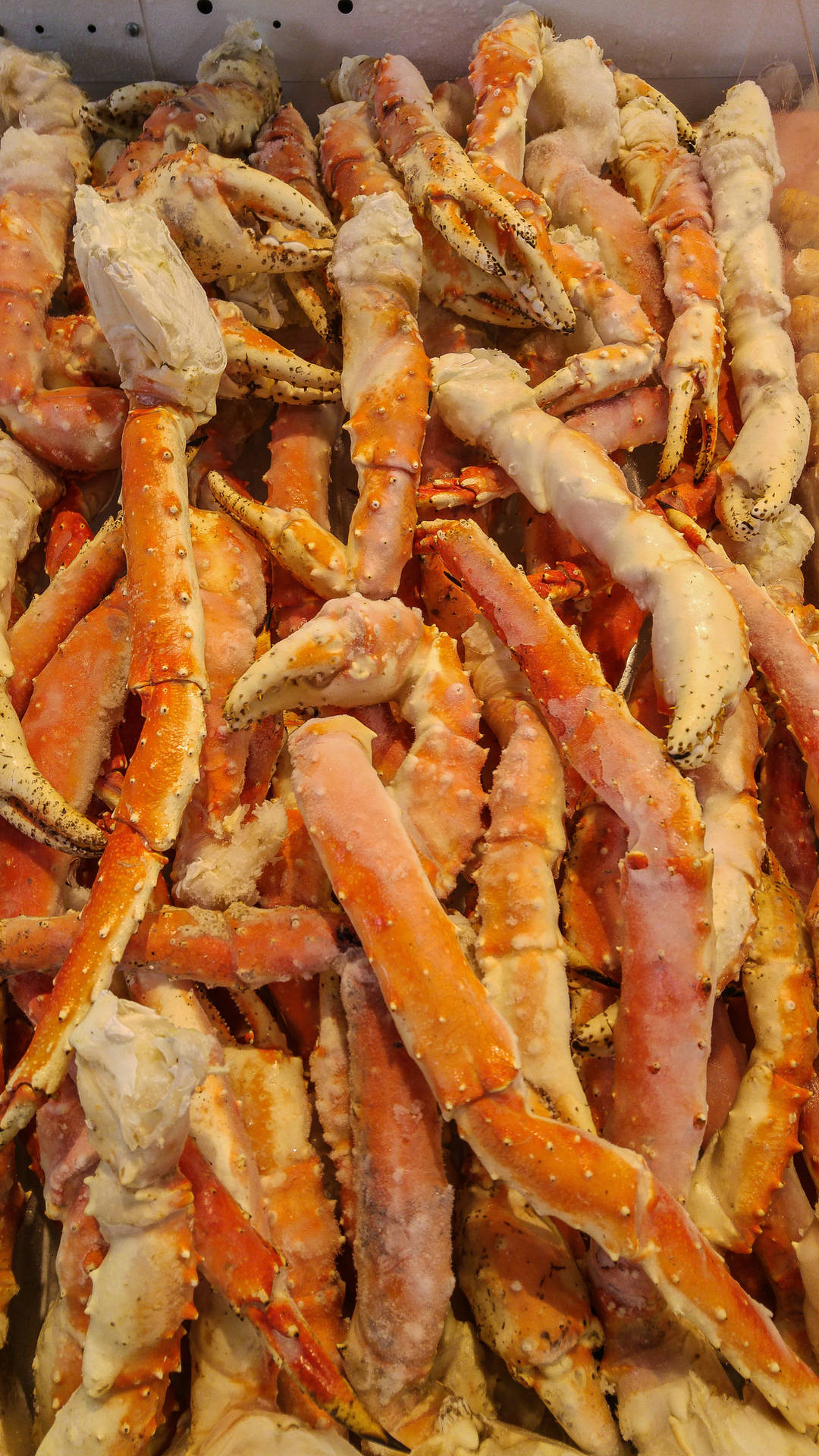 King Crab Legs Seafood Wallpaper