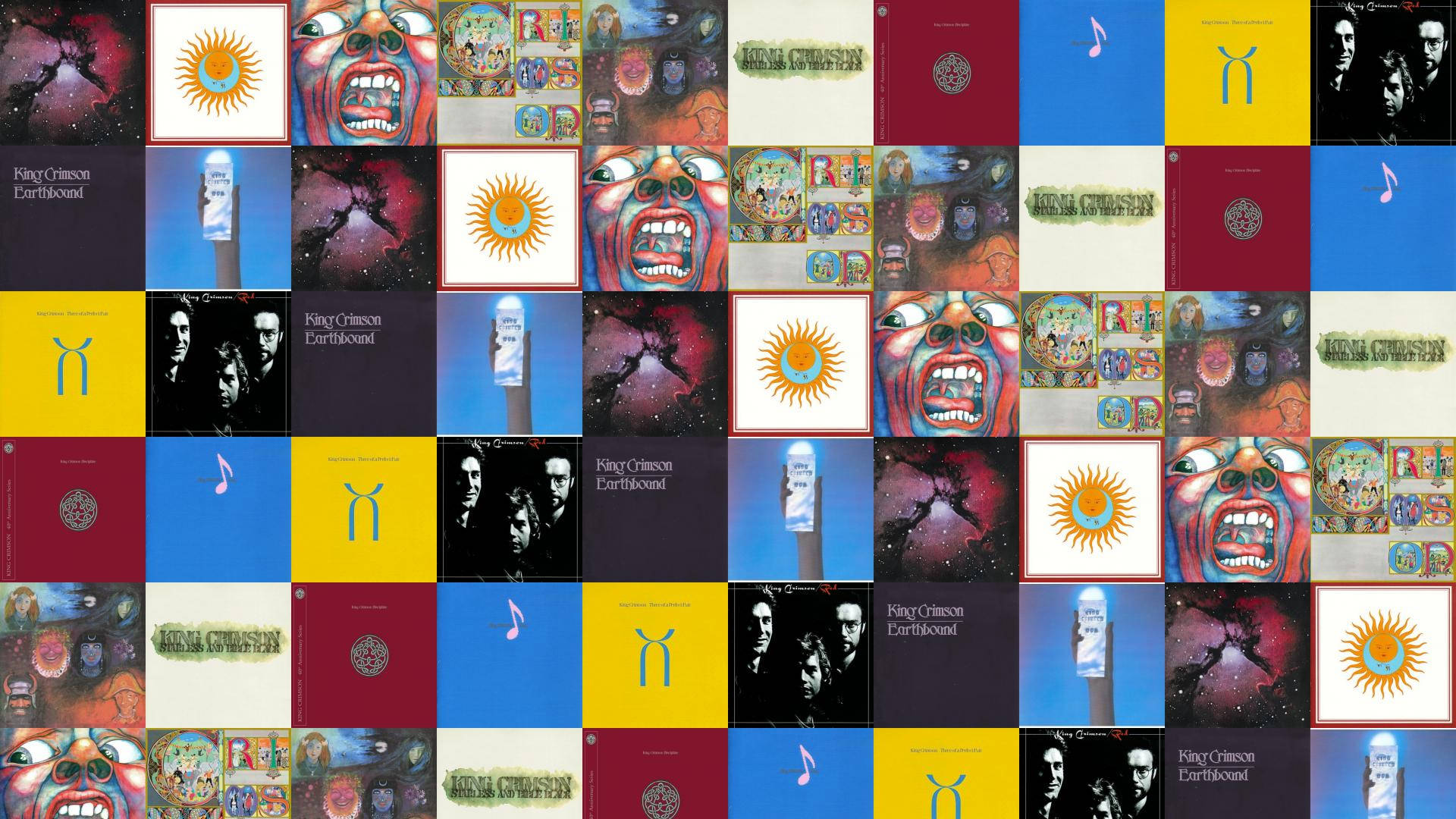 Collagede King Crimson Fondo de pantalla