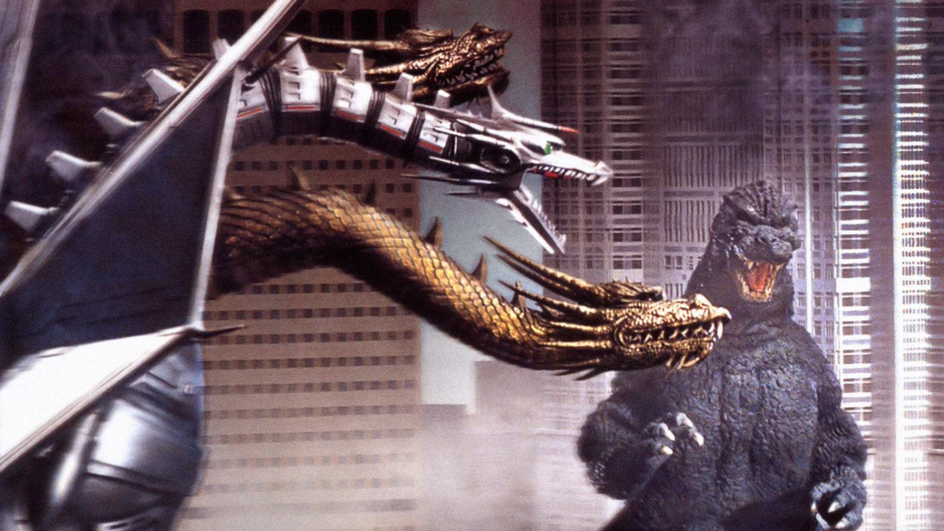 Re Ghidorah Contro Godzilla 4k Sfondo