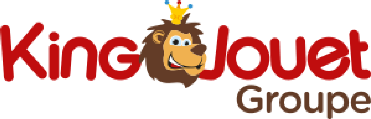 King Jouet Logowith Lion PNG