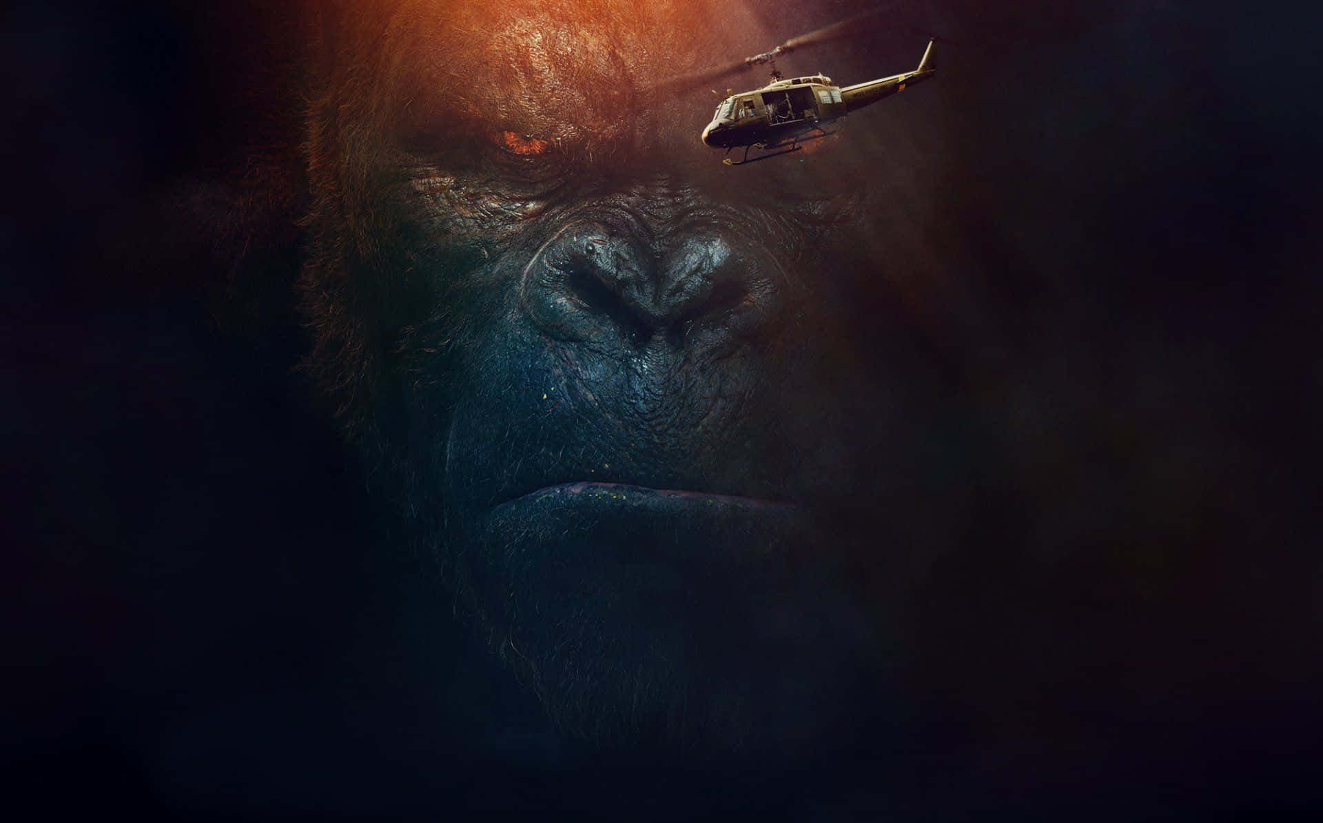Et plakat for filmen Kong Kong. Wallpaper