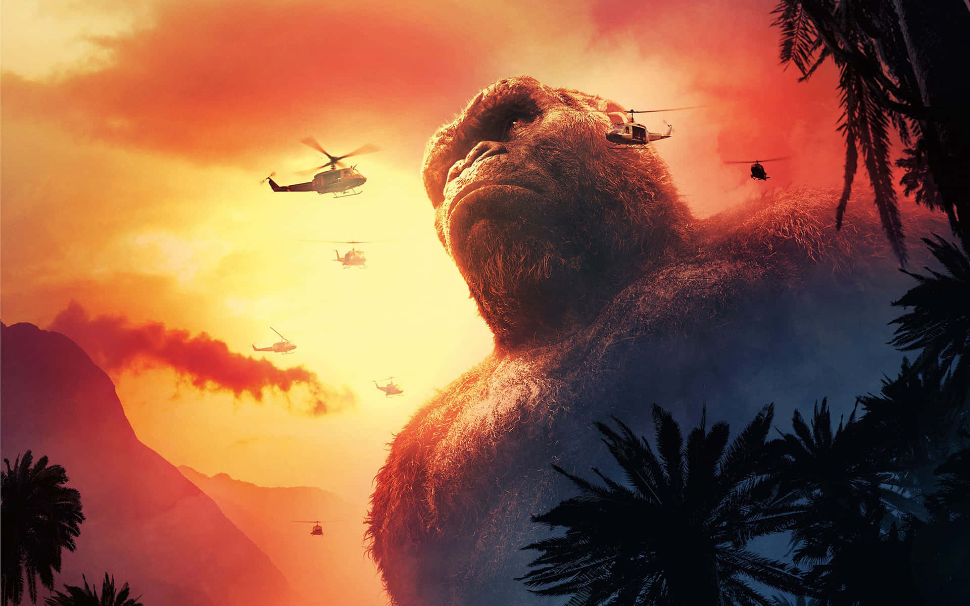 "Witness the Epic Might of King Kong in 4K!" Wallpaper