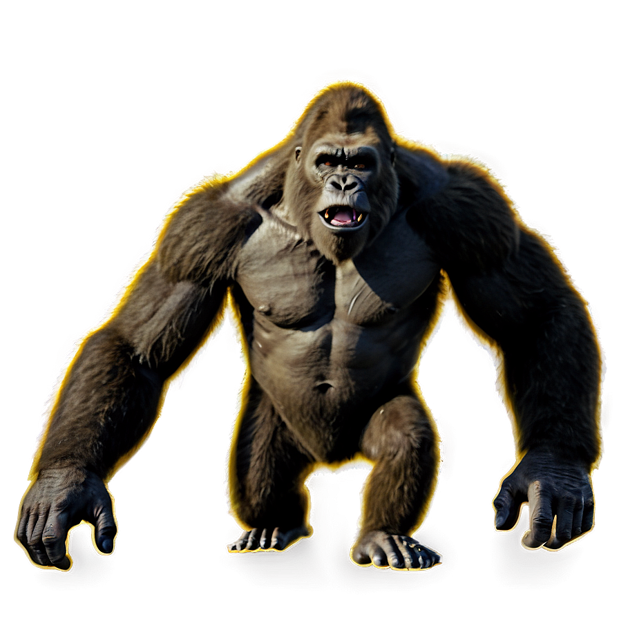 King Kong Climbing Png Fig PNG