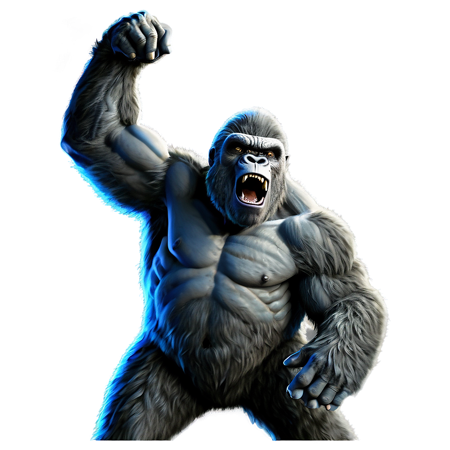 King Kong Empire State Battle Png Rpa69 PNG