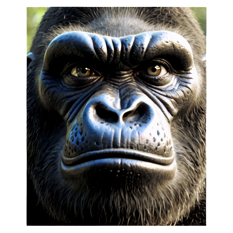 King Kong Face Closeup Png 36 PNG