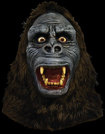 King Kong Fierce Expression PNG