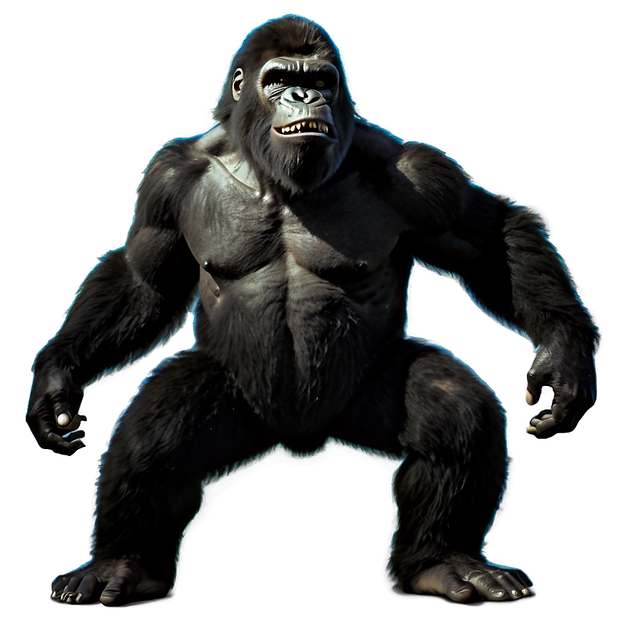 King Kong Fighting Pose Png Rqa PNG