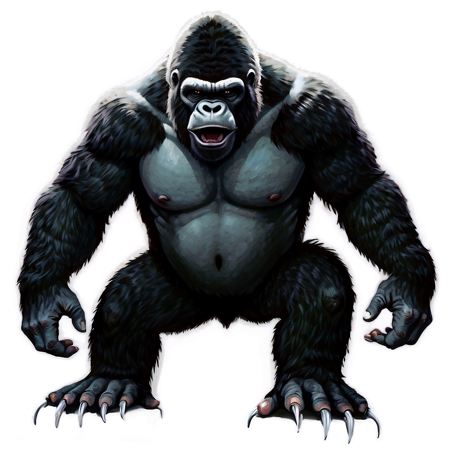 Download King Kong Original Artwork Png 50 | Wallpapers.com