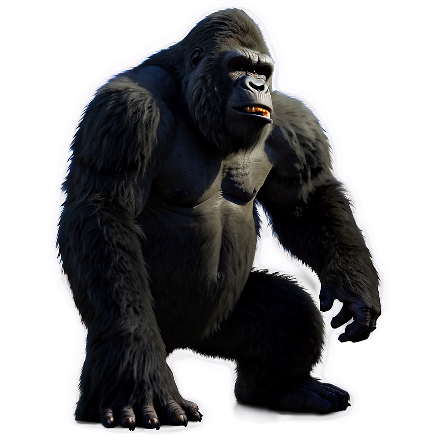 King Kong Silhouette Png Gsj23 PNG