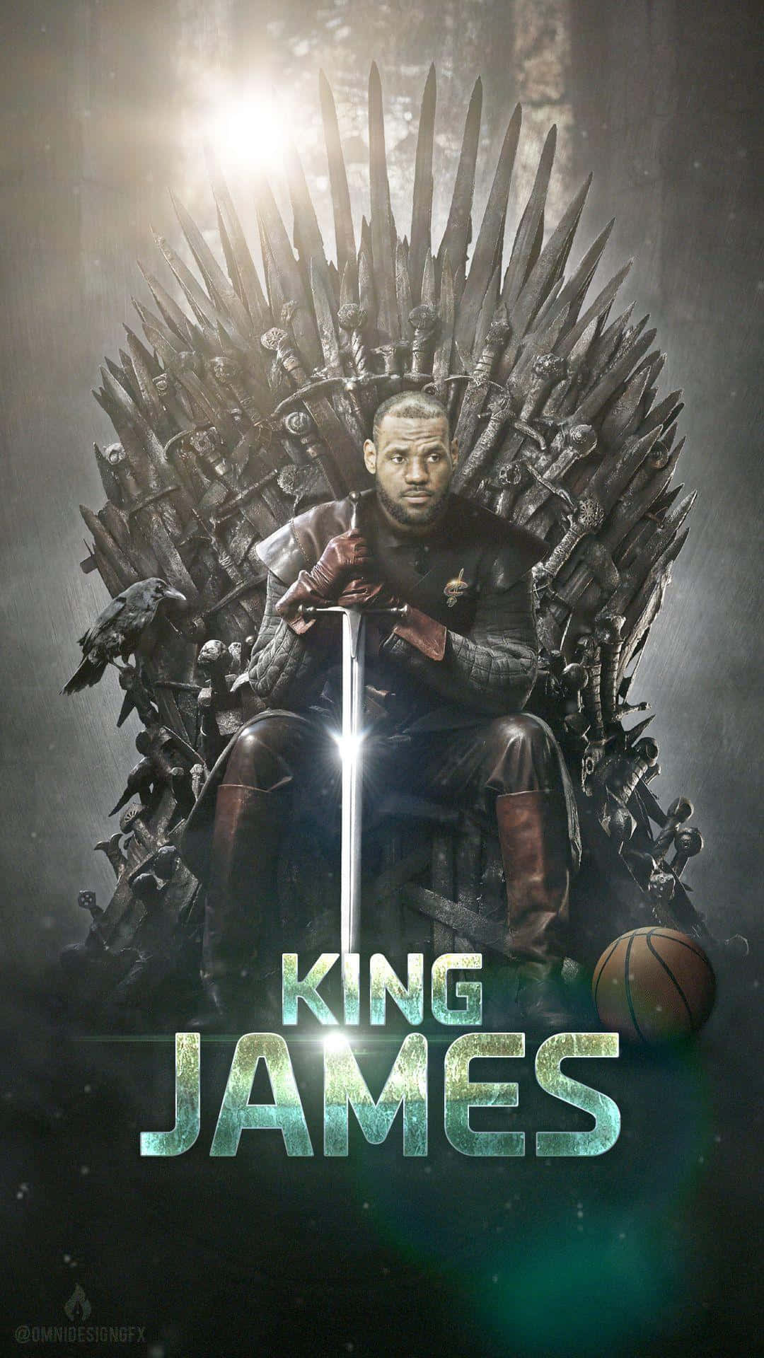 King Lebron James - The King of Basketball Wallpaper