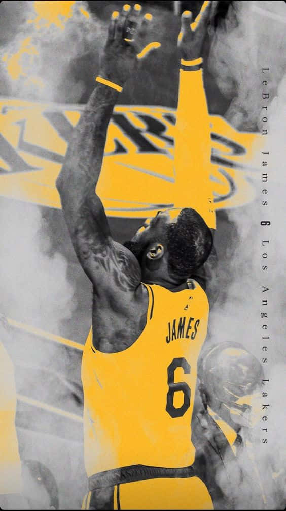 Königlebron James, Der Beste Basketballspieler Aller Zeiten Wallpaper