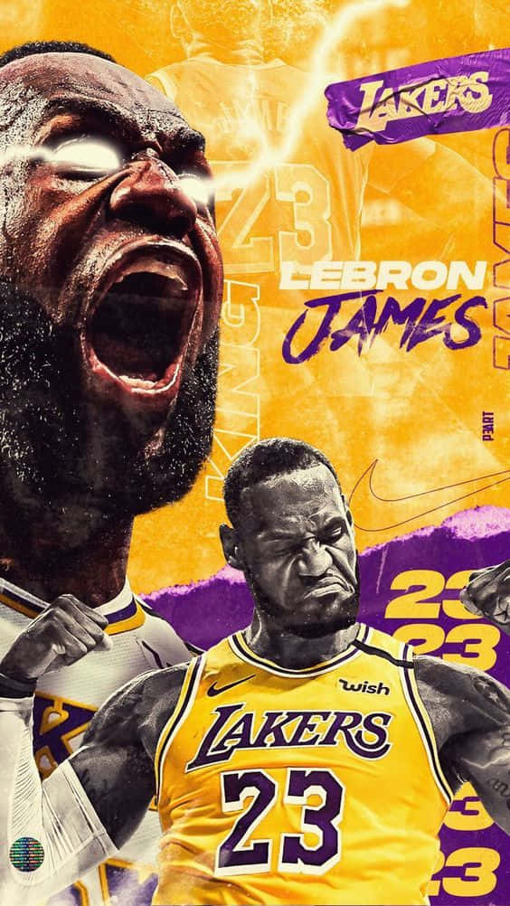 "Monarchy at its Best: King Lebron James" Wallpaper