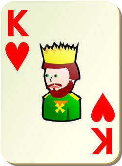 King_of_ Hearts_ Playing_ Card PNG