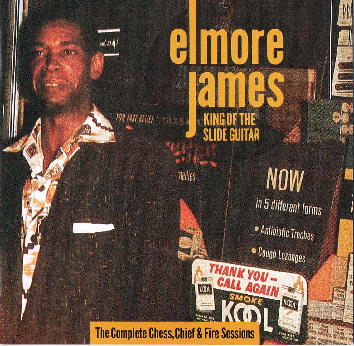 King Of Slide Guitar Elmore James Wallpaper
