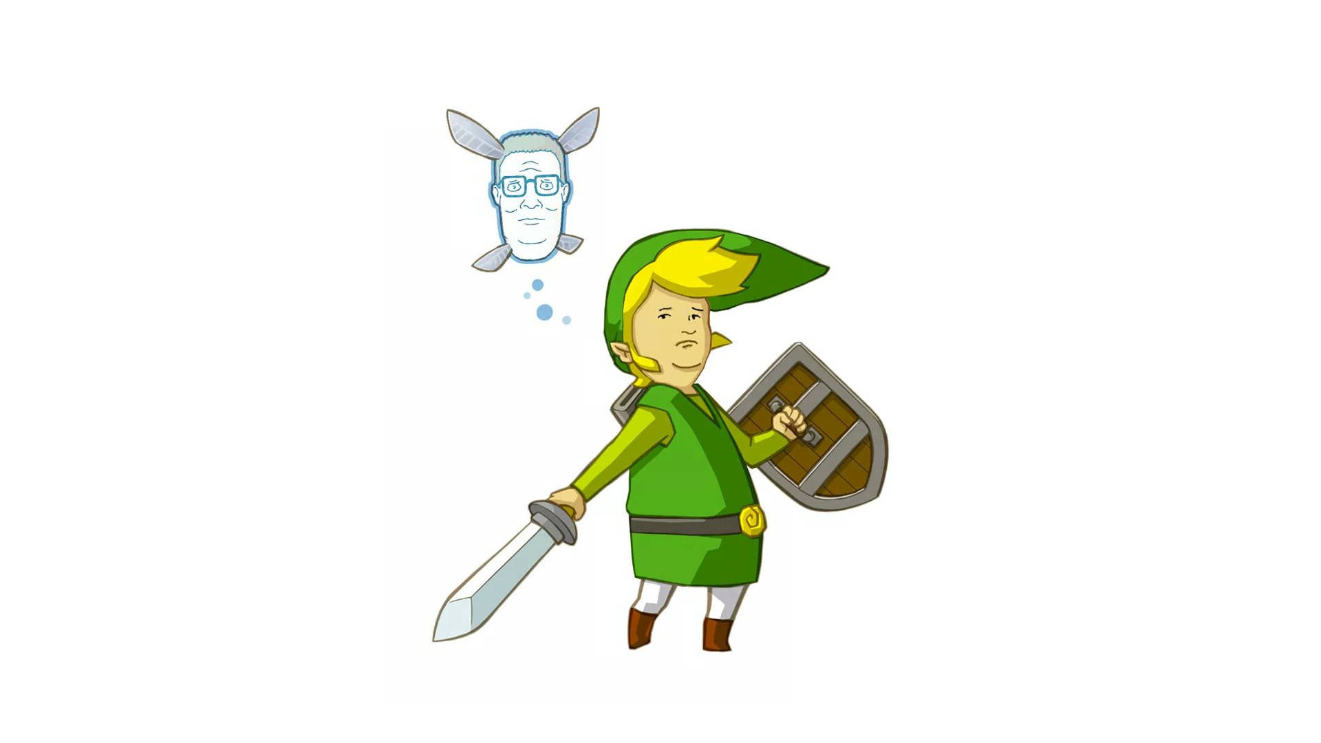 King Of The Hill Bobby Hill Legend Of Zelda Background