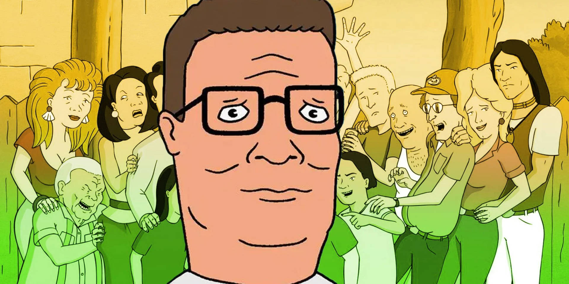 King Of The Hill Hank Hill Casts Background