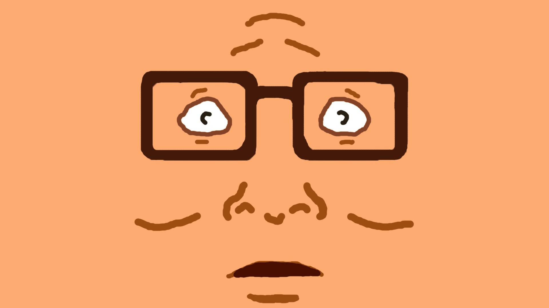 King Of The Hill Hank Hill Face Background