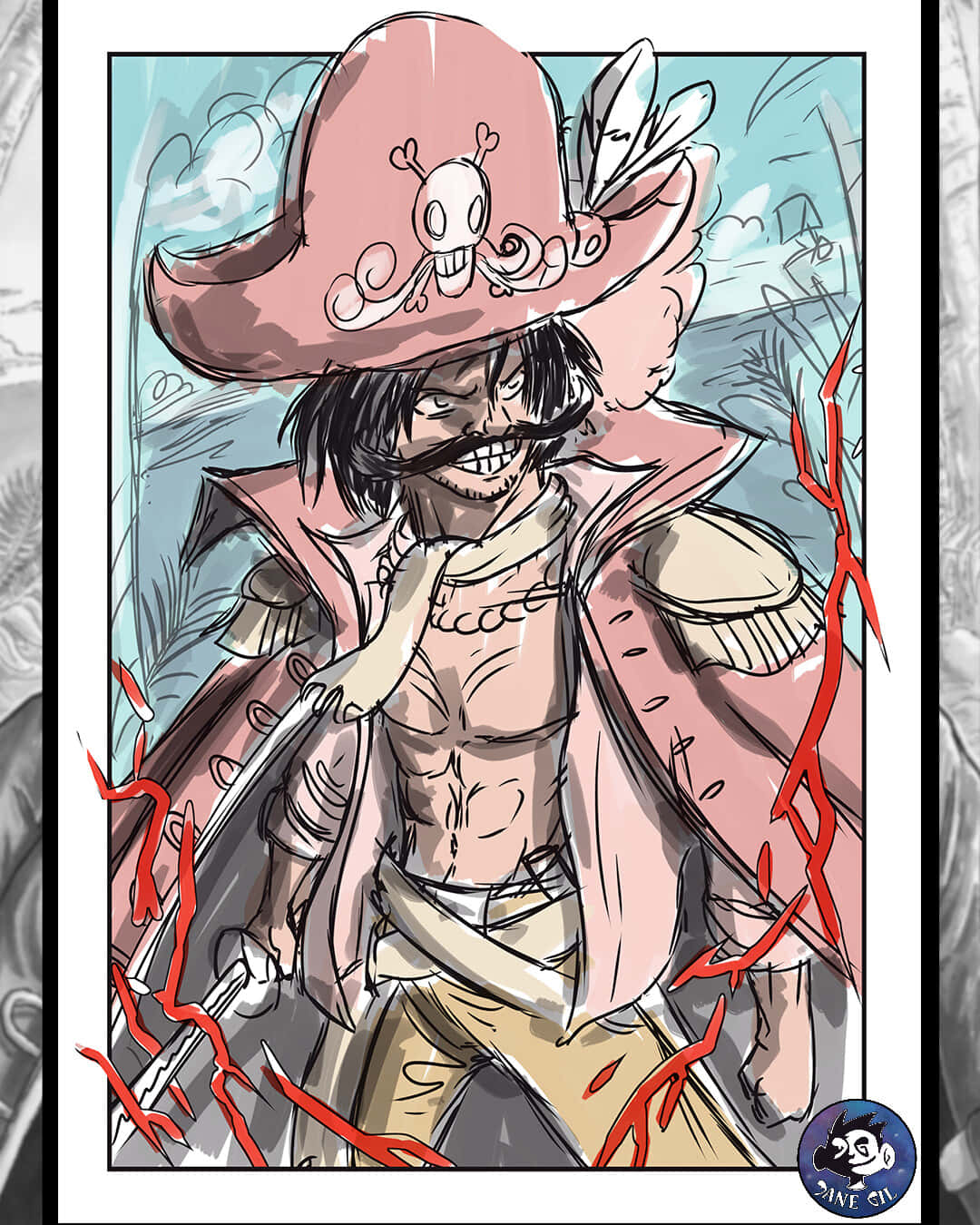 King Of The Pirates at Sea Wallpaper