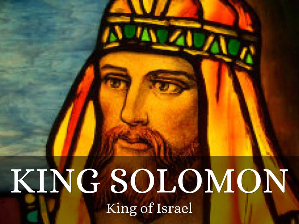 Un'illustrazionedi Re Salomone