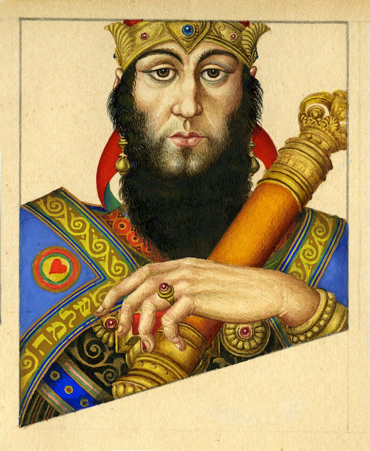 King Solomon was renowned for his wisdom and wealth in the 10th century BC.