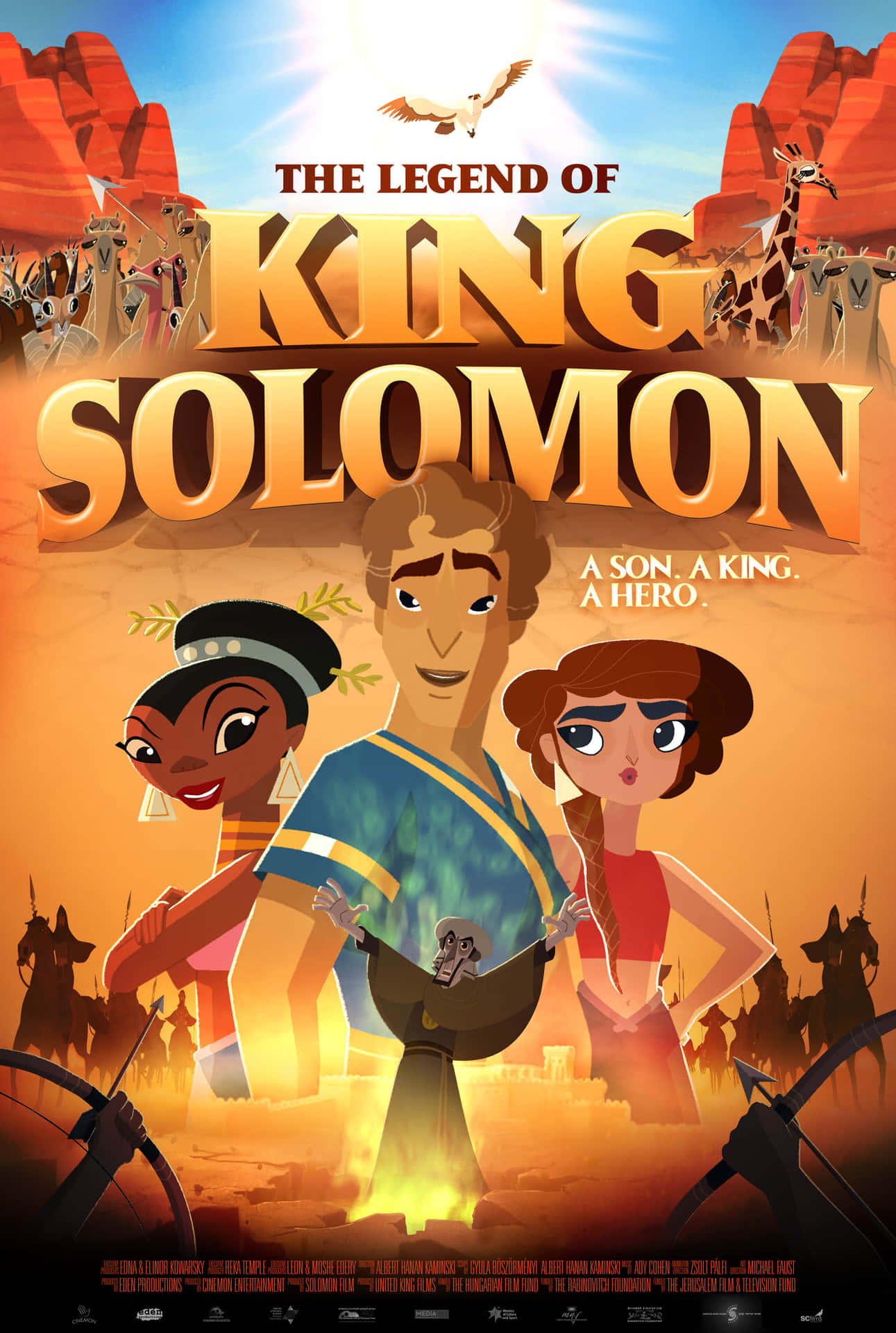 King Solomon, the wisest king in the world who was known for his wisdom, justice and wealth