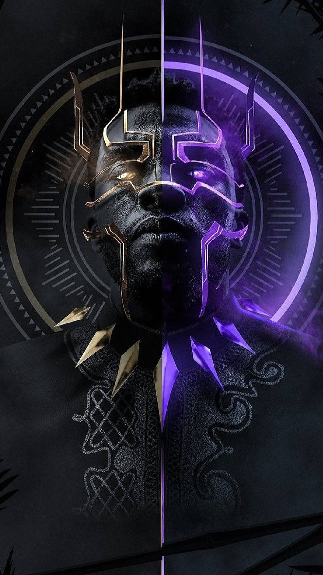 King T'challa Black Panther Android Background
