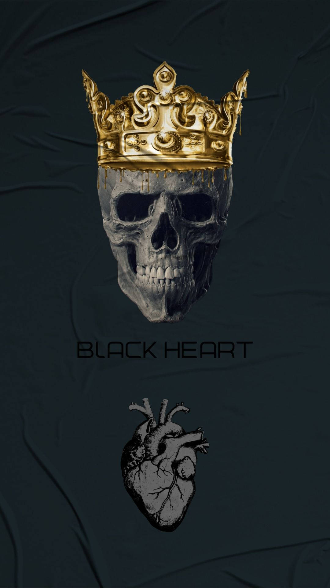 King With A Black Heart Wallpaper