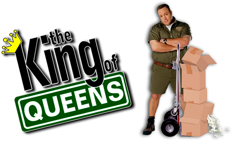 Download King_of_ Queens_ T V_ Show_ Logo_and_ Character | Wallpapers.com