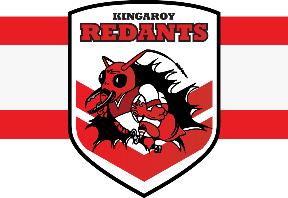 Kingaroy Redants Football Logo PNG