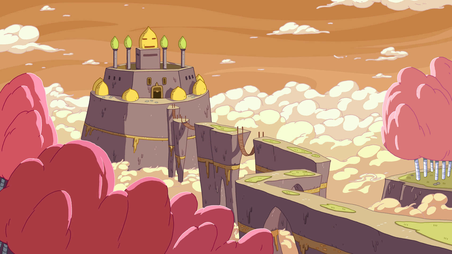 A peaceful and majestic kingdom view