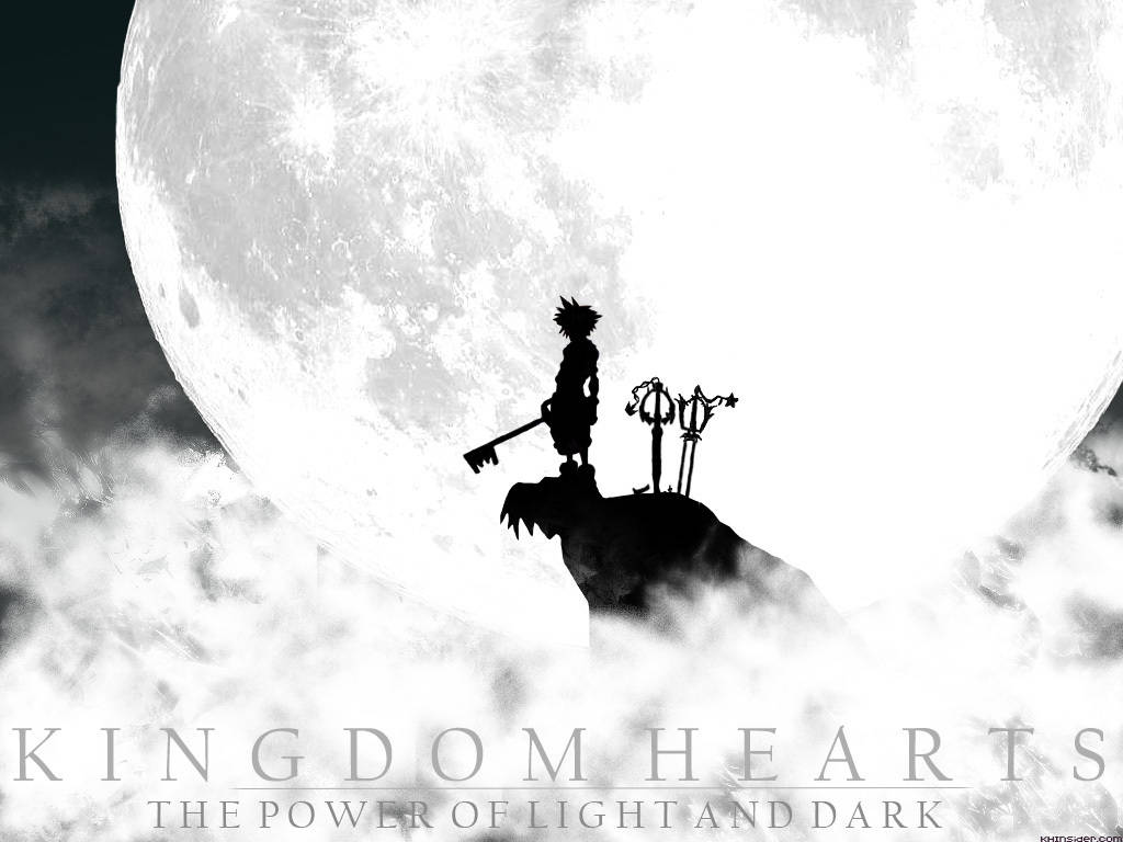 Kingdom Hearts Logo 1024 X 768 Wallpaper