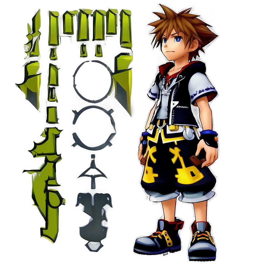 Kingdom Hearts 2 Sora Png 06252024 PNG