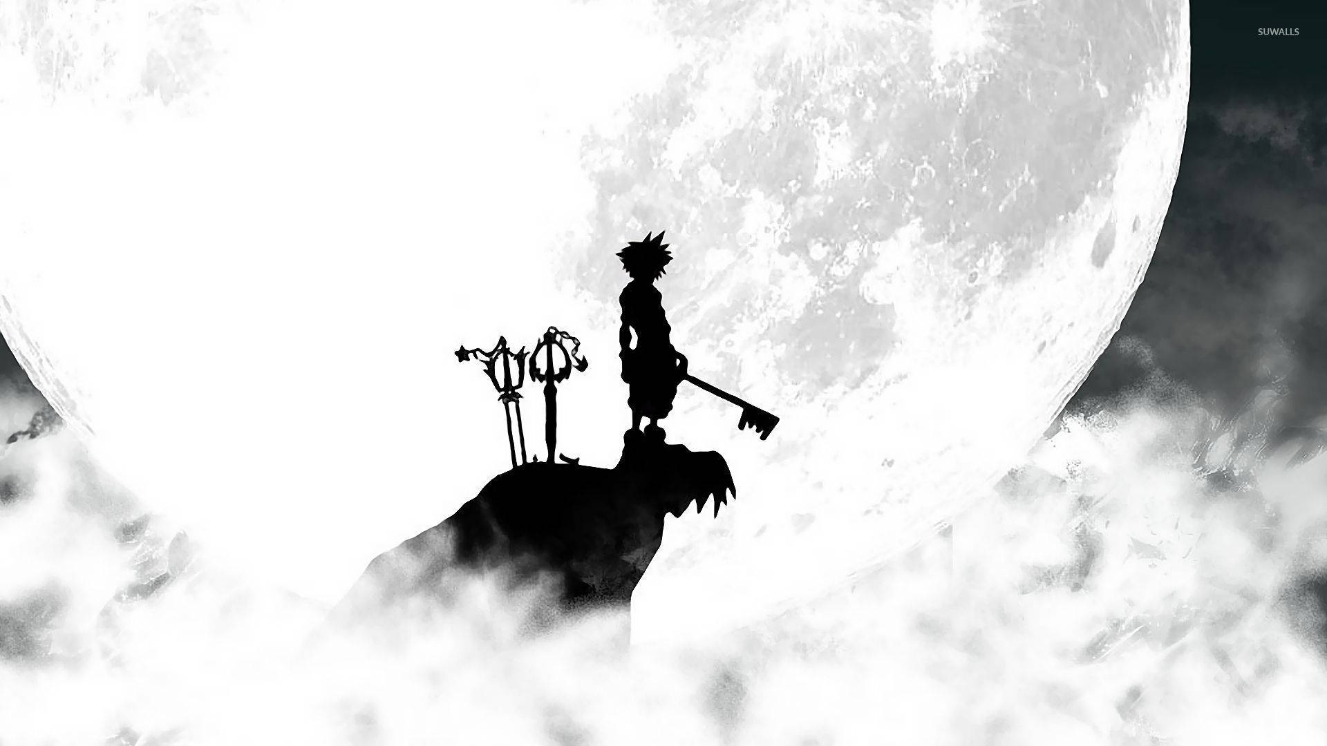 Kingdom Hearts 3 Warrior On The Cliff Wallpaper - Game Wallpaper