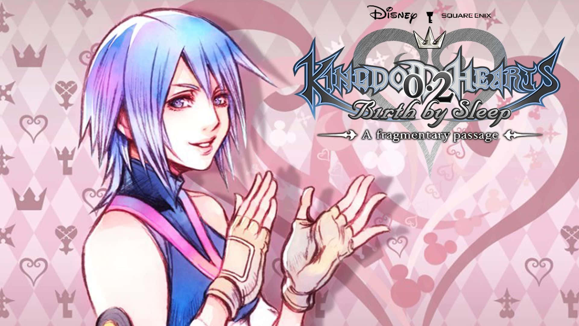 Künstlerischedarstellung Von Aqua Aus Kingdom Hearts. Wallpaper