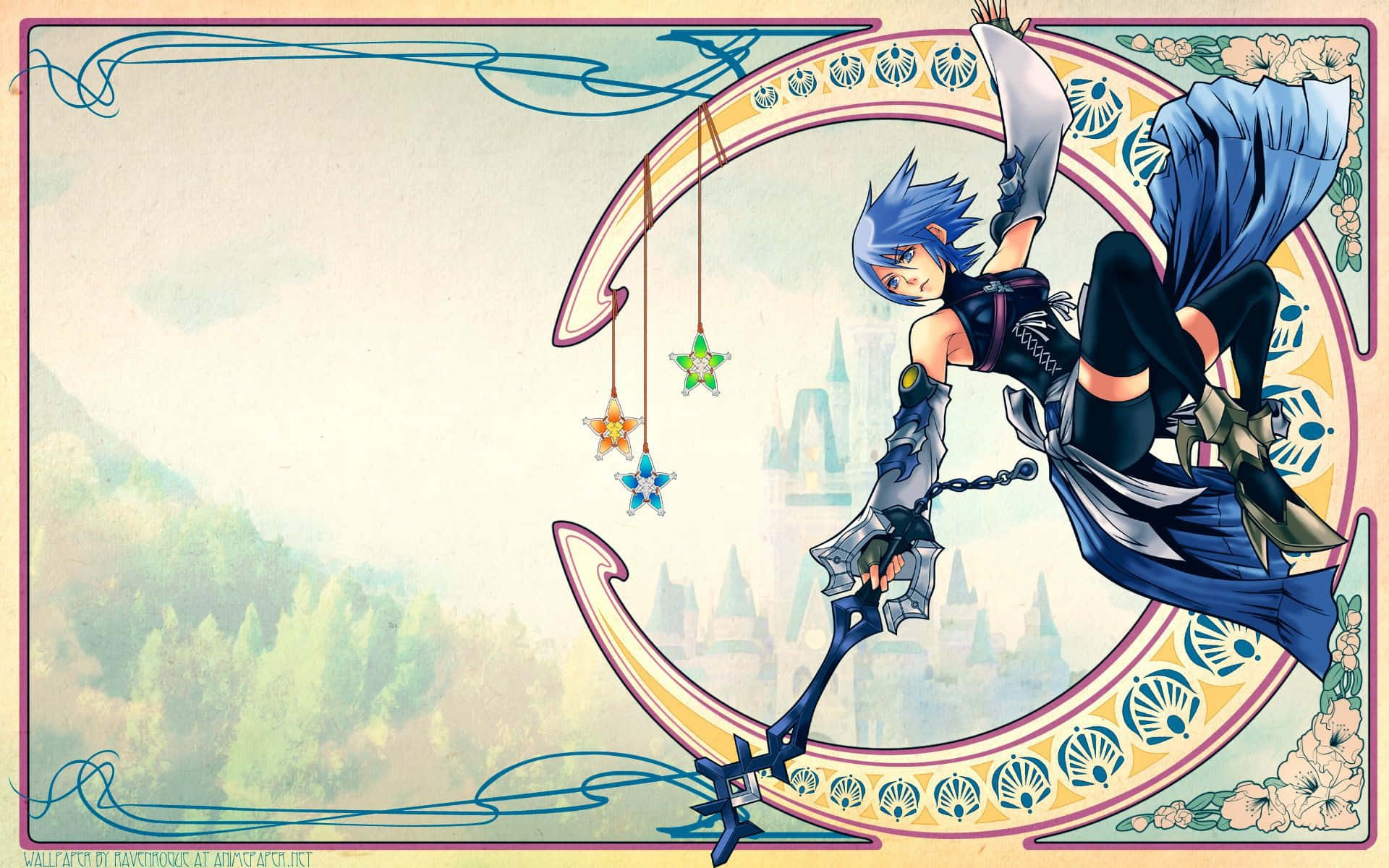 Aqua from Kingdom Hearts Wallpaper