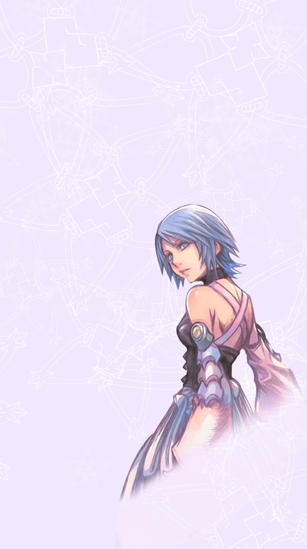 "Join Aqua As She Adventures Through Kingdom Hearts" Wallpaper