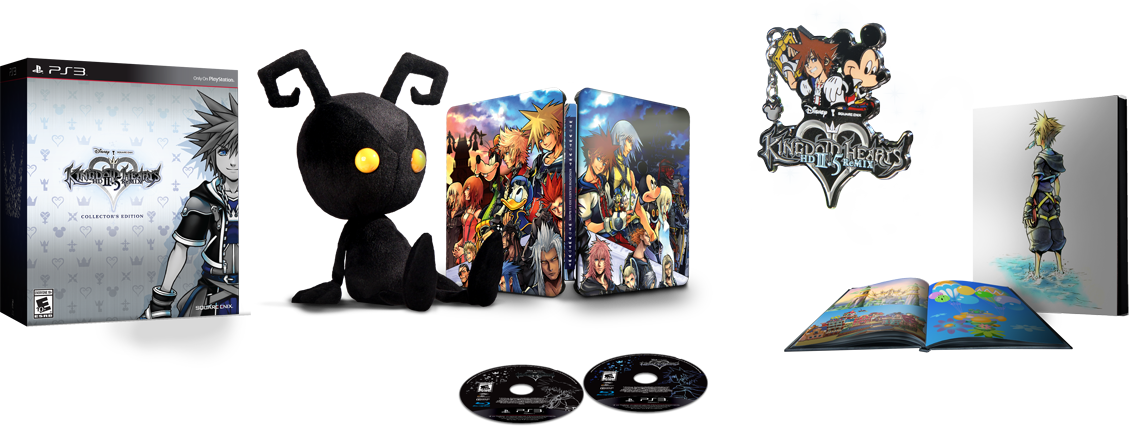 Kingdom Hearts Collectors Edition Contents PNG