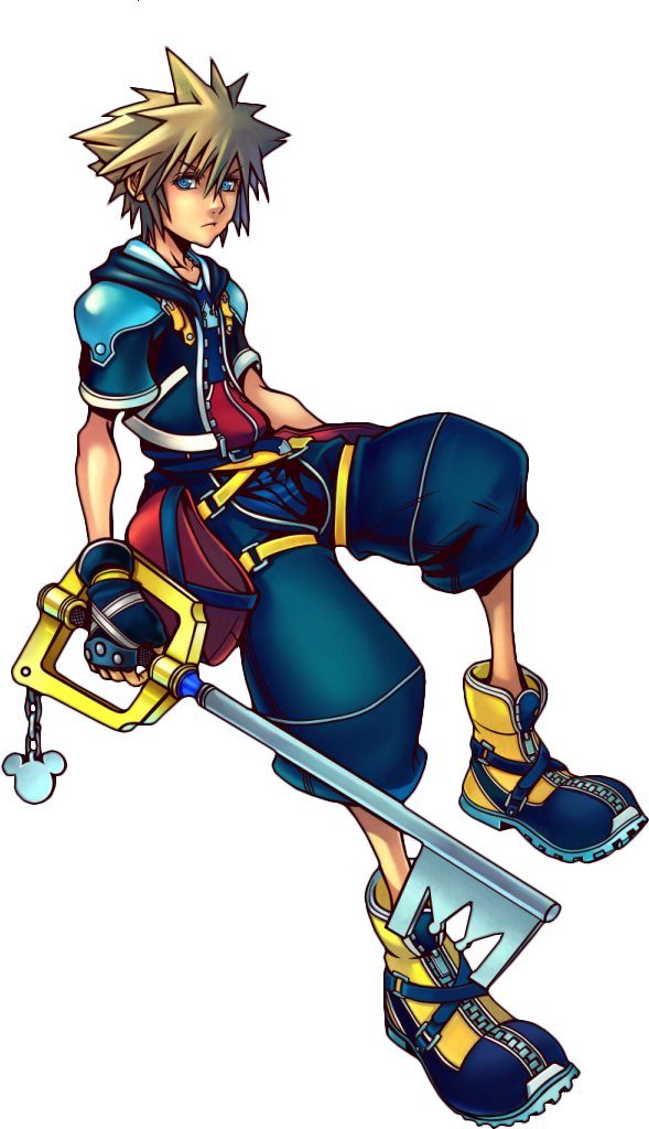 Kingdom Hearts Hero Sora PNG