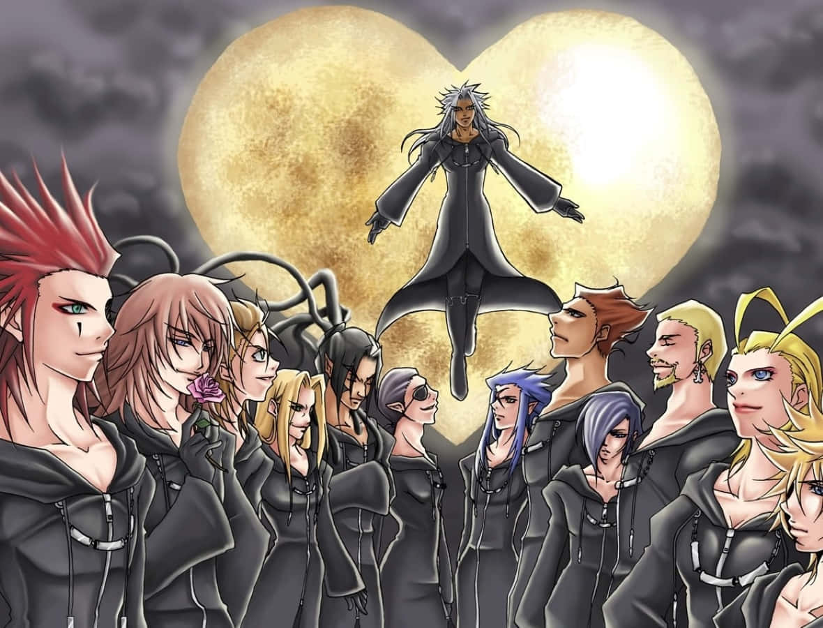 Kingdom Hearts Organization 13 Members Wallpaper
