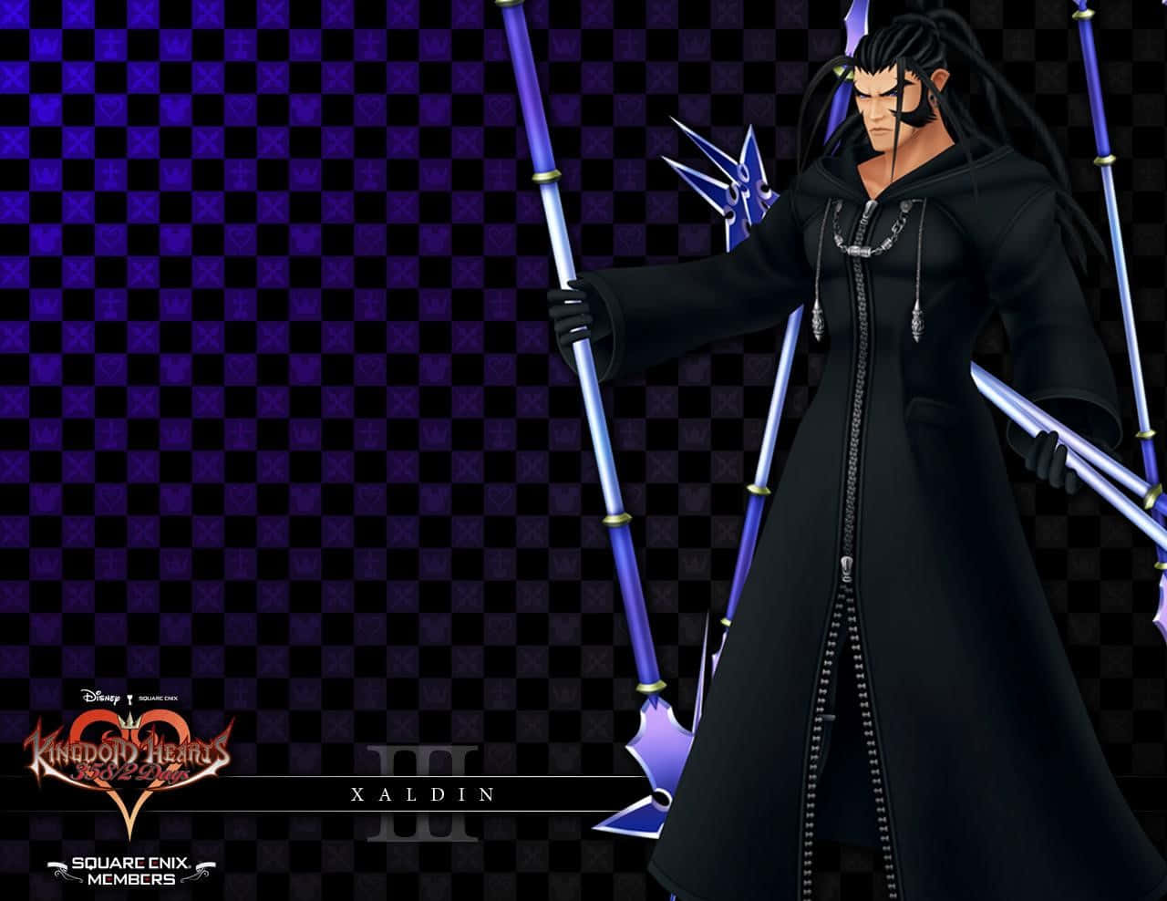 Miembrosde La Organización Xiii De Kingdom Hearts Posando En Una Escena De Batalla Intensa. Fondo de pantalla