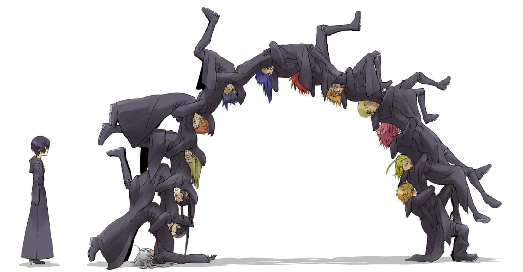 Kingdom Hearts Organization XIII - Assembling of the Powerful Warriors Wallpaper