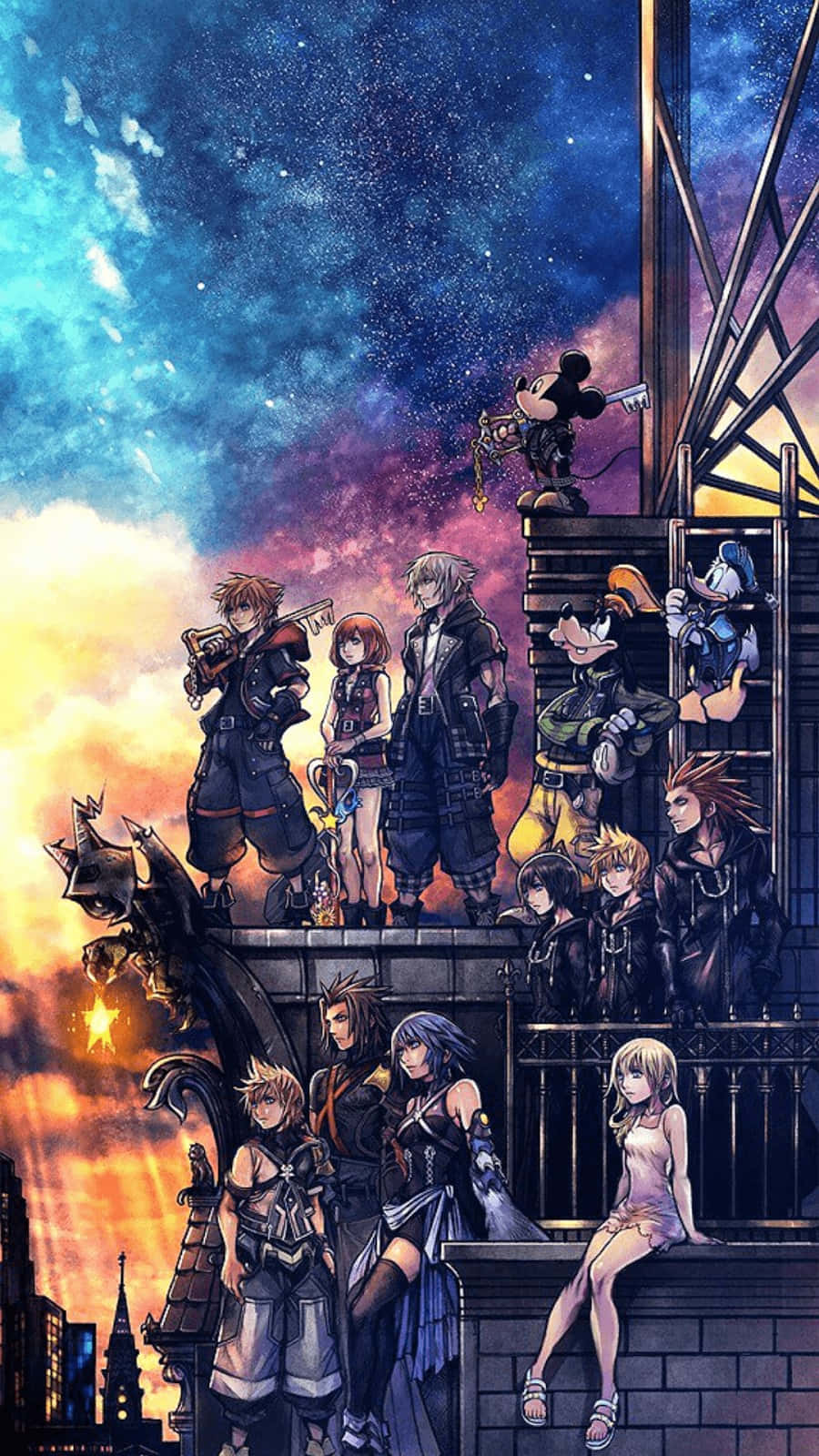 Organization 13 Members in Kingdom Hearts Wallpaper