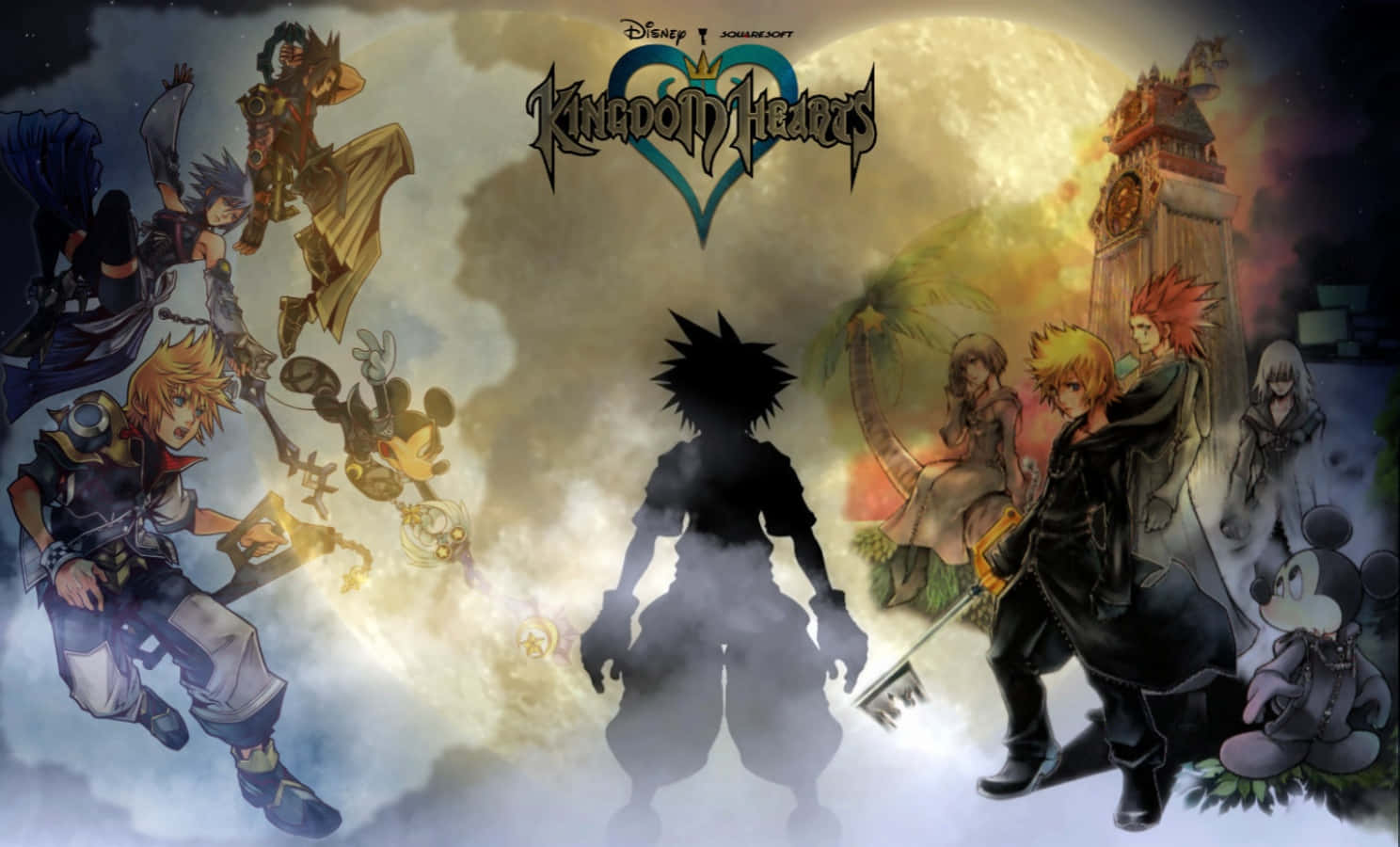 Werdeein Keyblade Meister Im Magischen Land Von Kingdom Hearts.